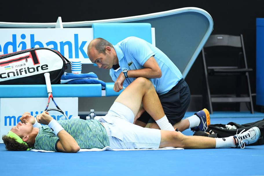 Cure mediche per Denis Istomin (Getty Images)
